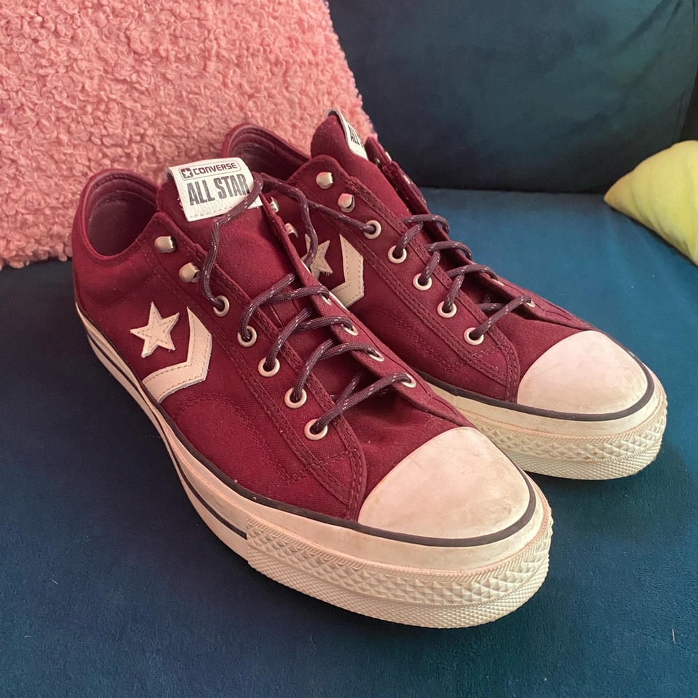 Converse All Star Maroon Canvas Shoes